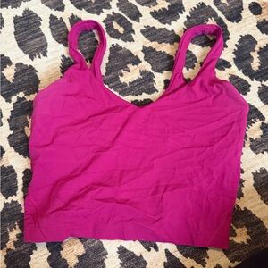 Magenta Lululemon Tank Top
